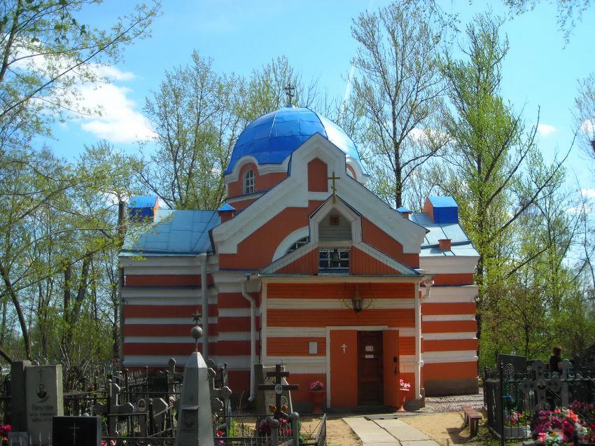 Усть-Ижора. Церковь Владимира равноапостольного. фасады, снято 9 мая 2009 г.