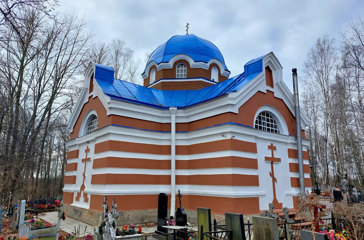 Церковь Владимира равноапостольного, Усть-Ижора (Санкт-Петербург, Колпинский район, г. Санкт-Петербург). фасады