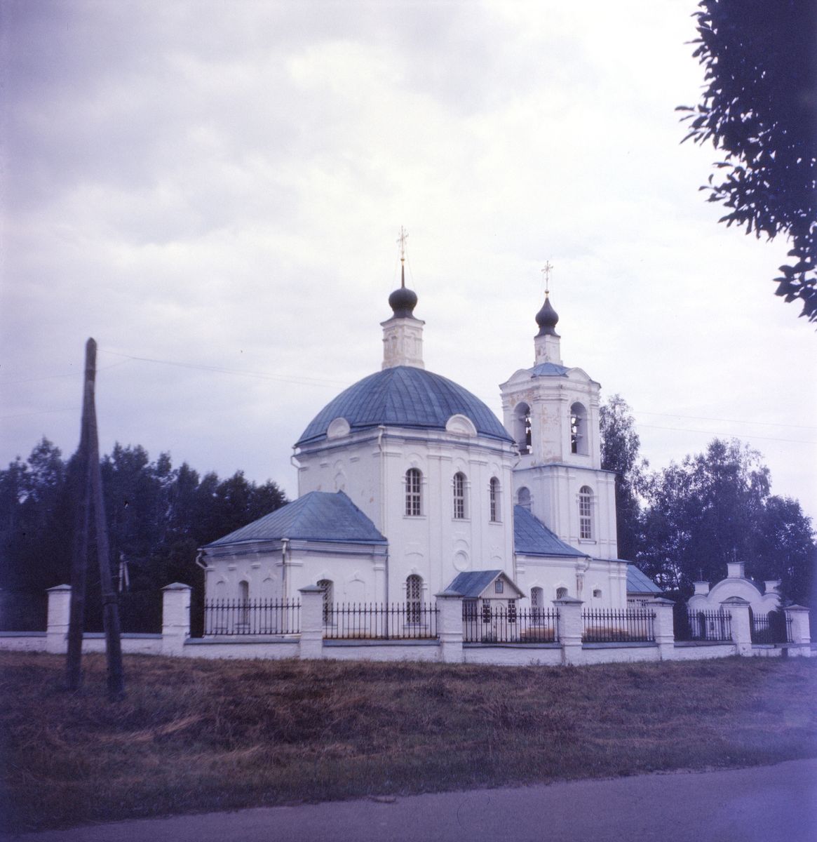 документальные фотографии. Церковь Тихвинской иконы Божией Матери, Ново-Спасское (Новоспасское) (Ельнинский район, Смоленская область)