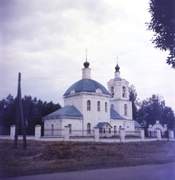 Ново-Спасское (Новоспасское). Тихвинской иконы Божией Матери, церковь