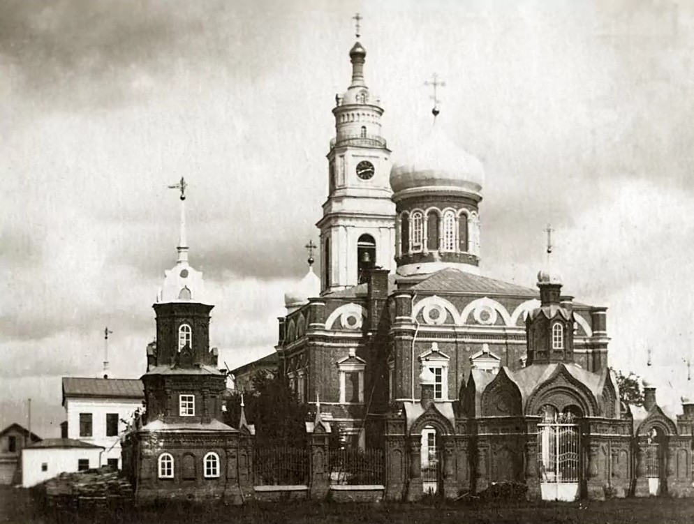 Собор Николая Чудотворца, Волоколамск (Волоколамский городской округ, Московская область). архивная фотография, Фото 1908 г. Источник:https://voloknews.ru/gallery/staryj-volokolamsk/