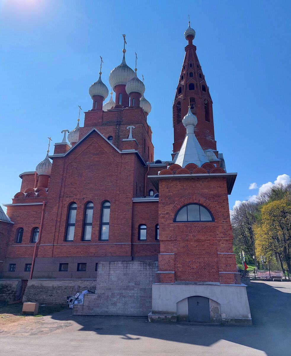 Церковь Серафима Саровского в Старом Петергофе, Петергоф (Санкт-Петербург, Петродворцовый район, г. Санкт-Петербург). фасады