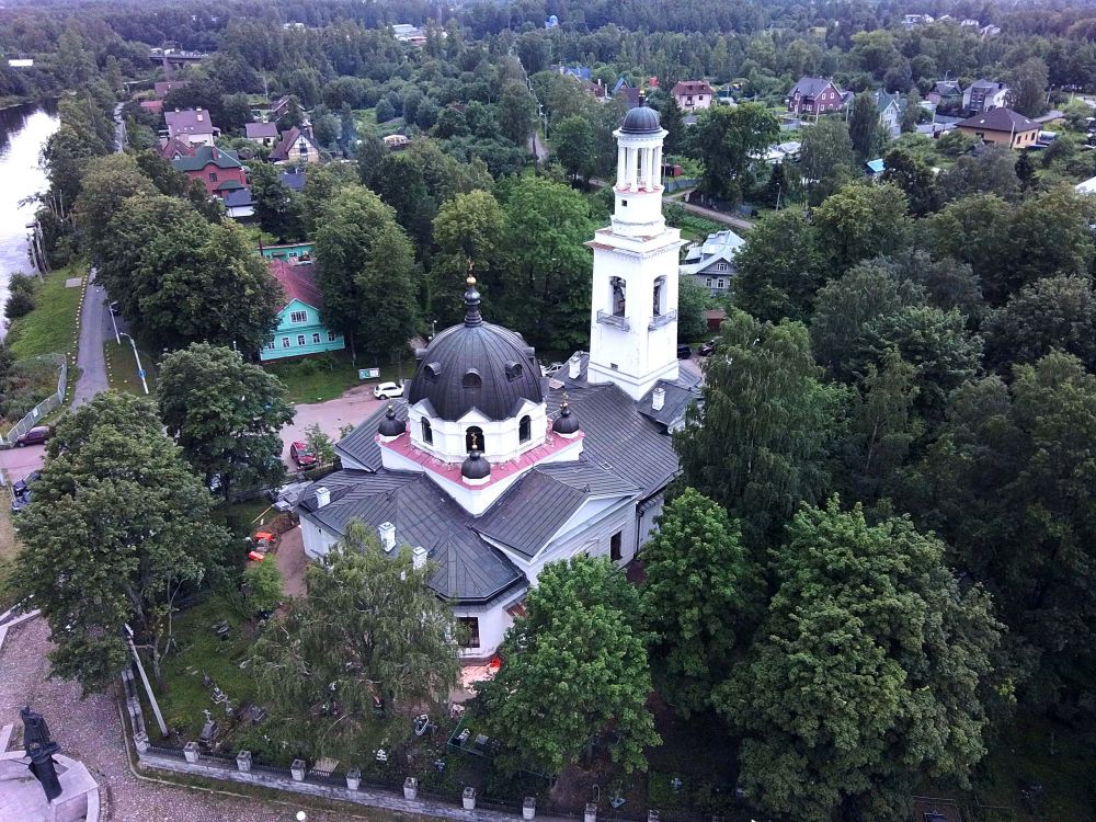 Усть-Ижора. Церковь Александра Невского в Усть-Ижоре. художественные фотографии