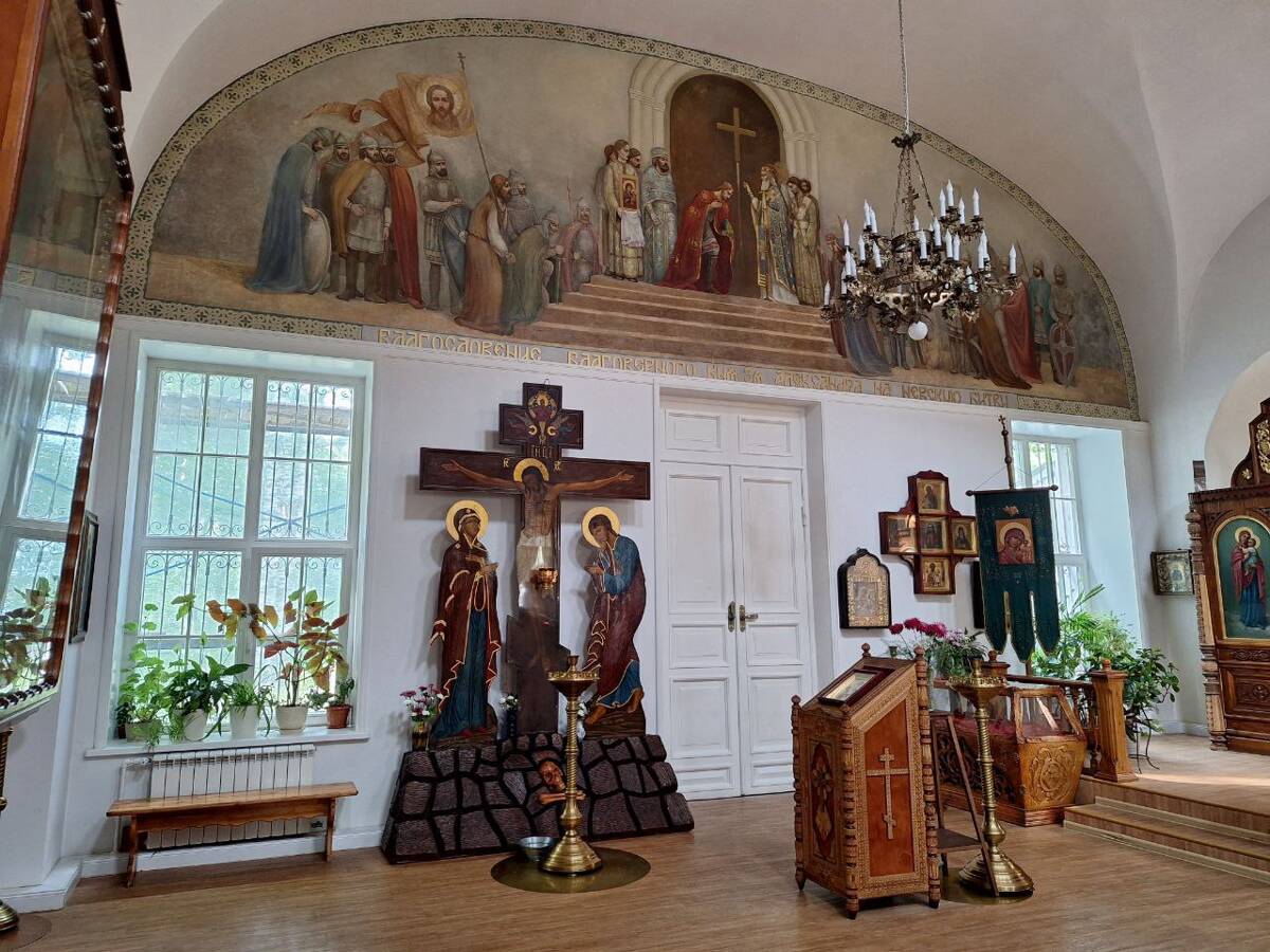 Церковь Александра Невского в Усть-Ижоре, Усть-Ижора (Санкт-Петербург, Колпинский район, г. Санкт-Петербург). интерьер и убранство