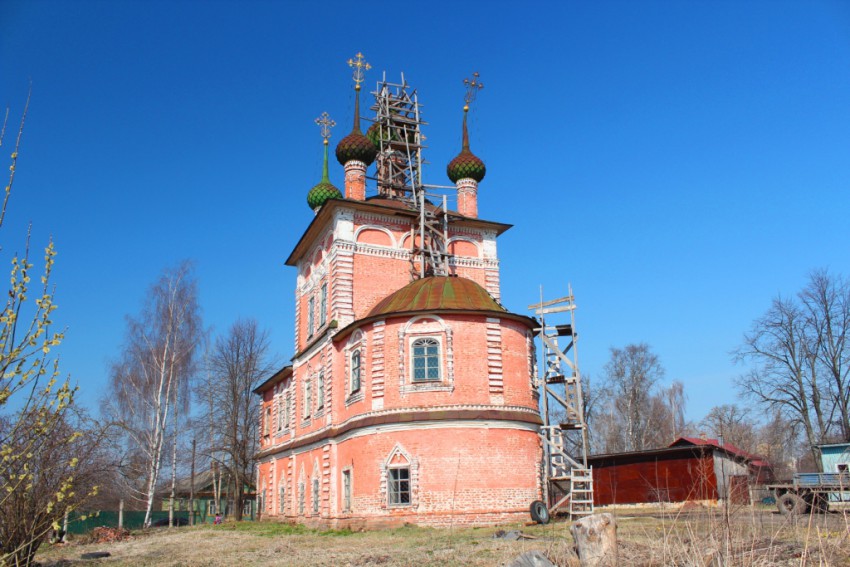 Церковь Илии Пророка, Кашин (Кашинский городской округ, Тверская область). фасады, Вид с юго-востока