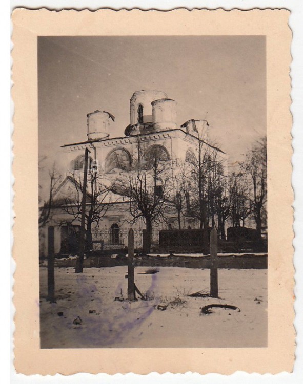 Церковь Троицы Живоначальной, Старая Русса (Старорусский район, Новгородская область). архивная фотография, Фото 1941 г. с аукциона e-bay.de