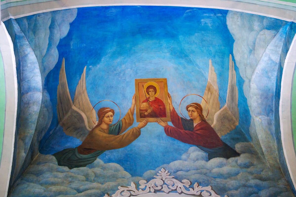 Церковь Георгия Победоносца, Старая Русса (Старорусский район, Новгородская область). интерьер и убранство