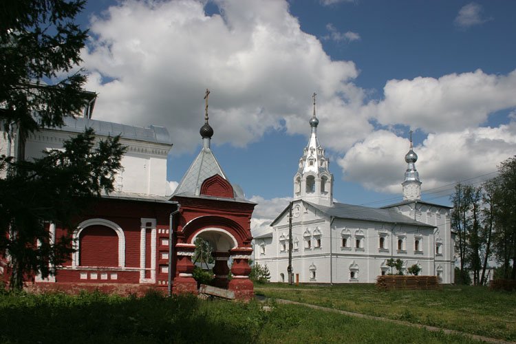 Николо-Улейминский монастырь, Улейма (Угличский район, Ярославская область). фасады