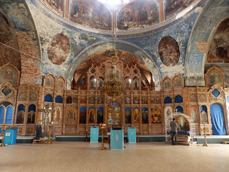 Собор Успения Пресвятой Богородицы, Мышкин (Мышкинский район, Ярославская область). интерьер и убранство
