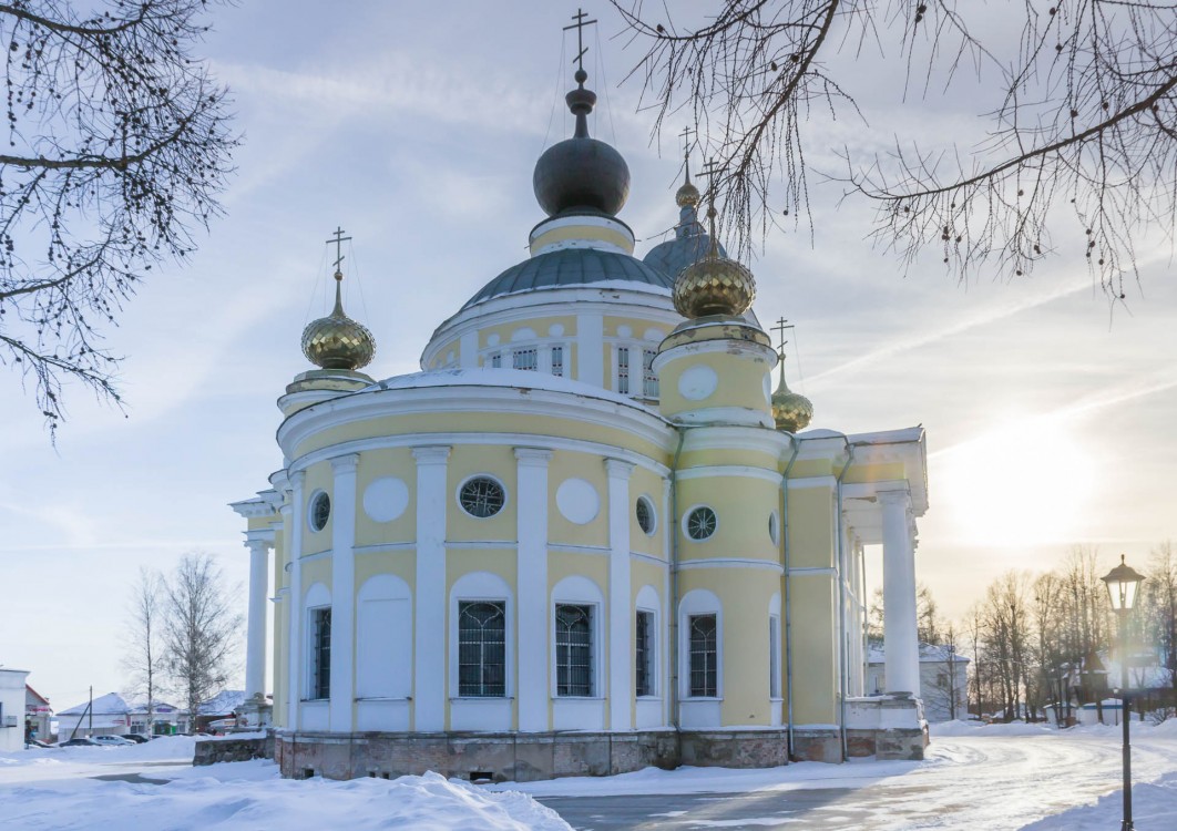 Собор Успения Пресвятой Богородицы, Мышкин (Мышкинский район, Ярославская область). фасады, Вид с востока