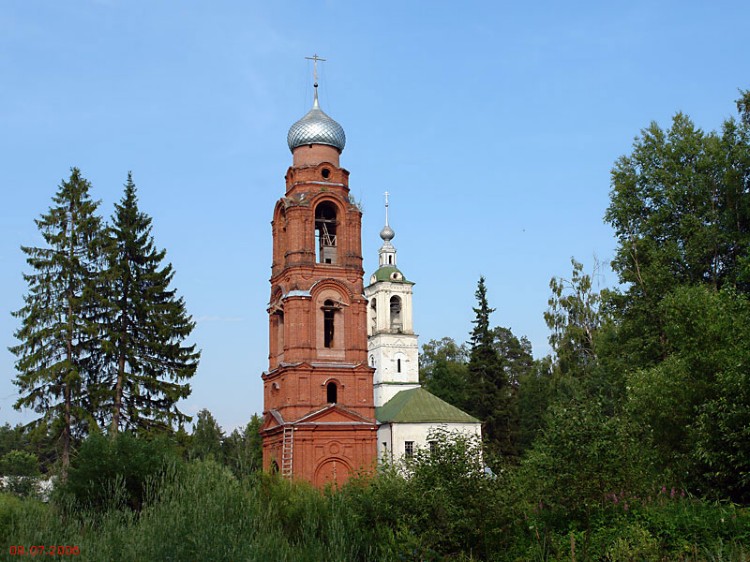 Церковь Михаила Архангела, Архангельское (Угличский район, Ярославская область). фасады