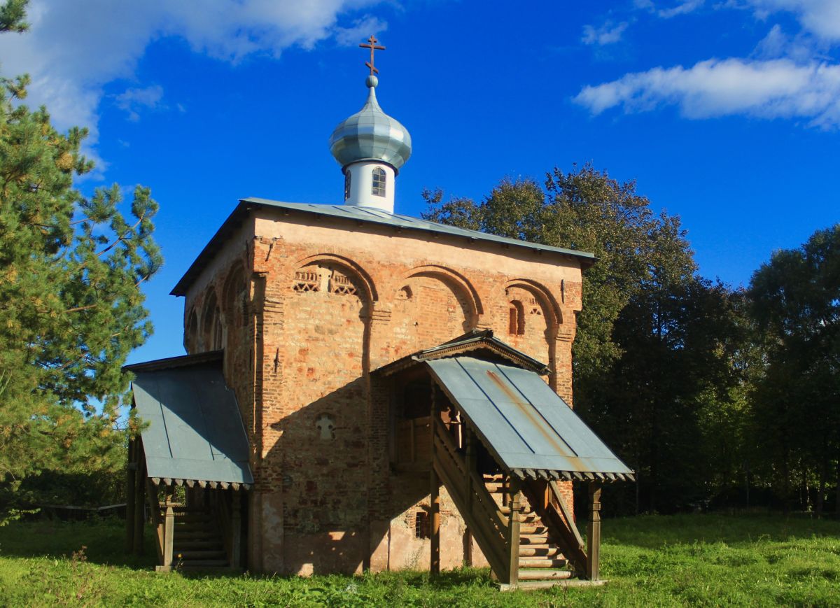 Старая Русса. Церковь Мины великомученика. фасады, Вид с северо-запада