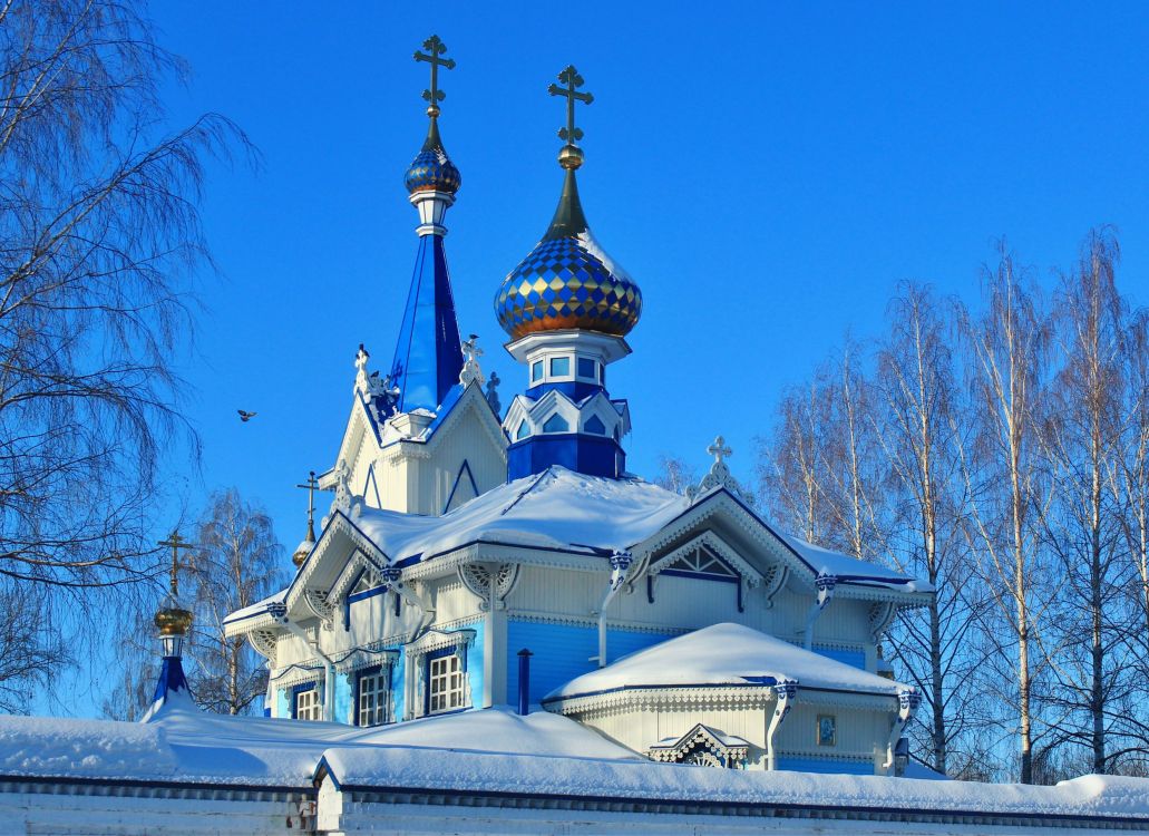 Церковь Успения Пресвятой Богородицы, Ижевск (Ижевск, город, Республика Удмуртия). архитектурные детали, Вид с юго-востока