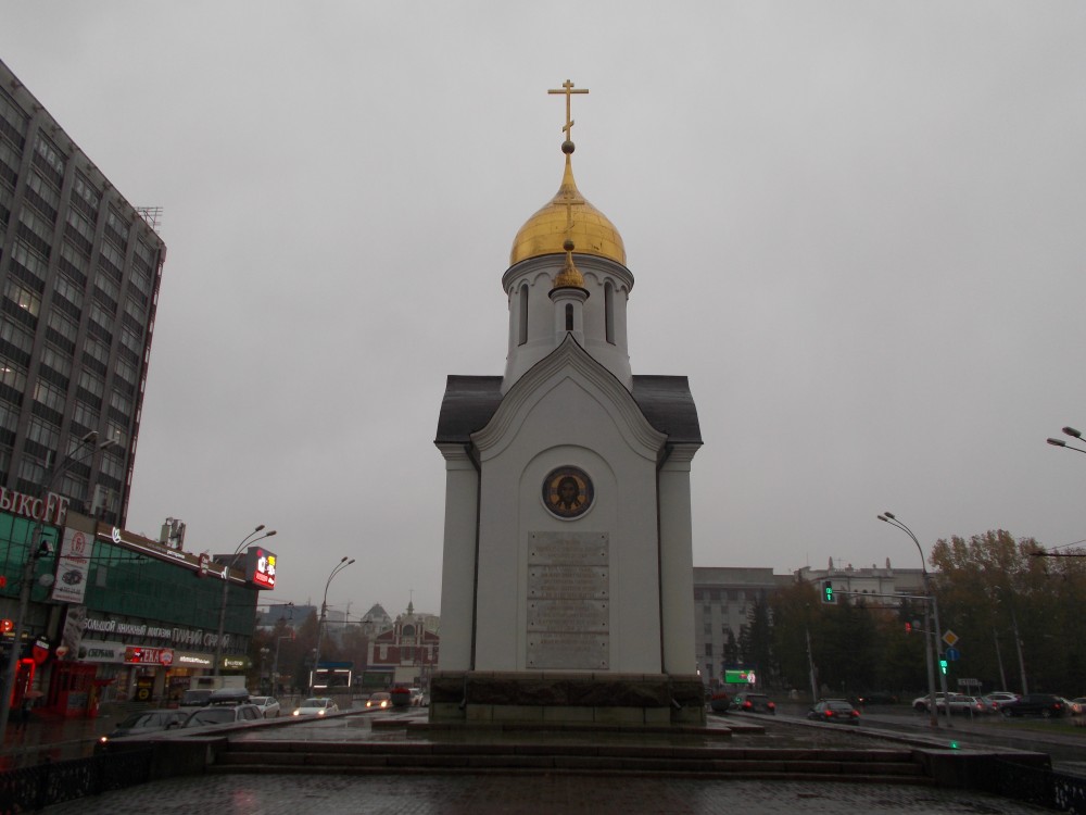 Часовня Николая Чудотворца на Красном проспекте (новая), Новосибирск (Новосибирск, город, Новосибирская область). фасады