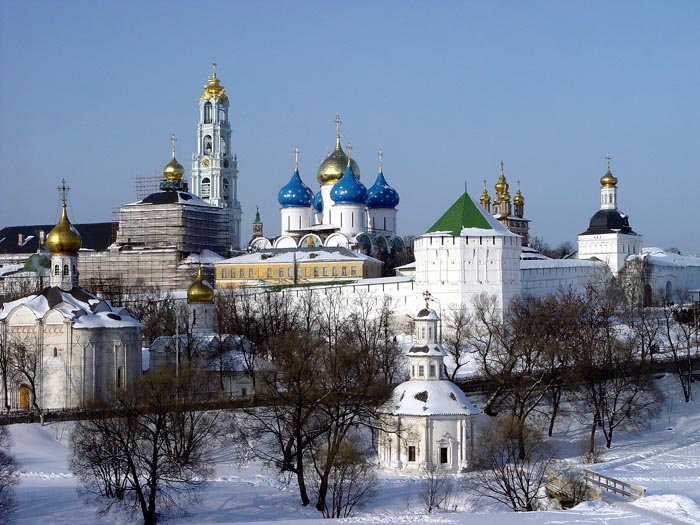 Сергиев Посад. Троице-Сергиева Лавра. фасады