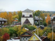 Церковь Покрова Пресвятой Богородицы, Вид с валов, с восточной стороны в период, когда Ильинская церковь разобрана при реставрации<br>, Белозерск, Белозерский район, Вологодская область