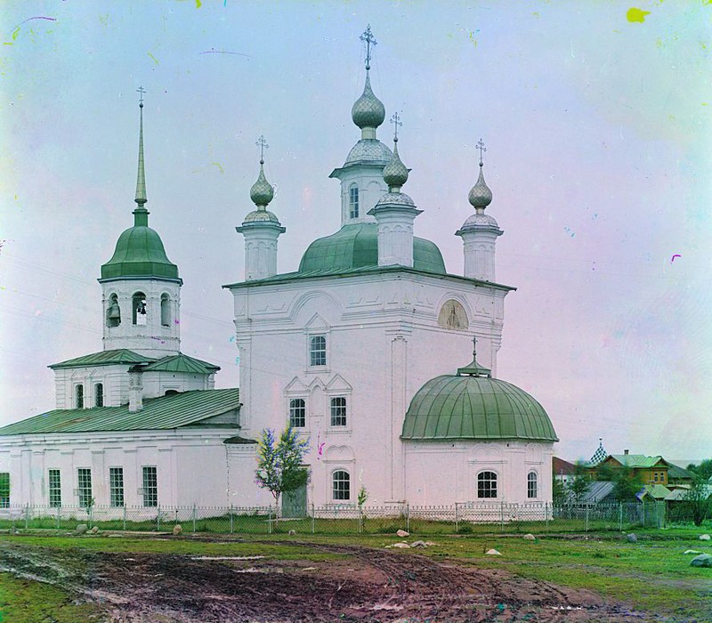 Белозерск. Церковь Петра и Павла. архивная фотография, 