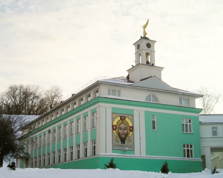 Благовещенский монастырь, Нижегородский район (Нижний Новгород, город, Нижегородская область). фасады, Здание духовной семинарии при монастыре