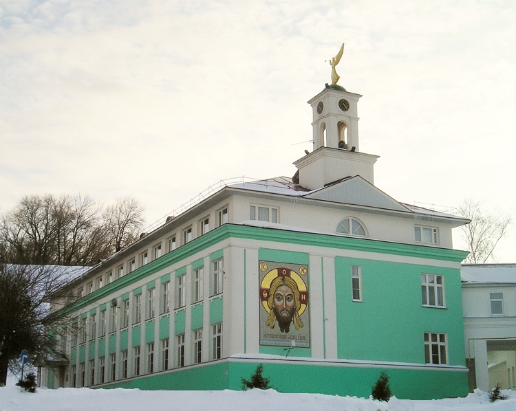 Нижегородский район. Благовещенский монастырь. фасады, Здание духовной семинарии при монастыре