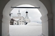 Ферапонтов монастырь, монастырь зимой<br>, Ферапонтово, Кирилловский район, Вологодская область
