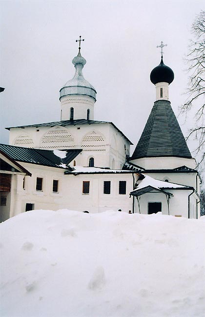 Ферапонтов монастырь, Ферапонтово (Кирилловский район, Вологодская область). фасады