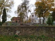 Церковь Параскевы Пятницы, Слева недостроенный православный храм народности сету<br>, Саатсе, Вырумаа, Эстония