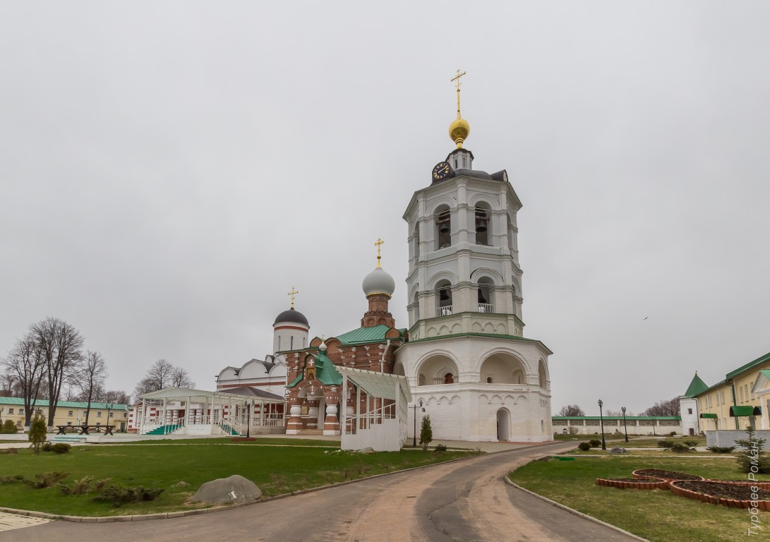 Николо-Пешношский монастырь, Луговой (Дмитровский городской округ, Московская область). фасады, Вид с юго-запада