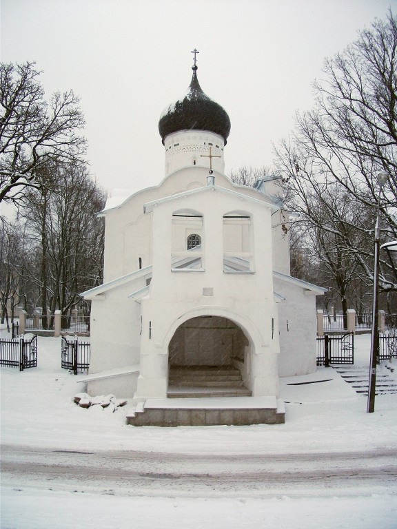 Церковь Георгия Победоносца со Взвоза, Псков (Псков, город, Псковская область). фасады
