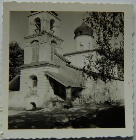 Псков. Церковь Анастасии Узорешительницы в Кузнецах. архивная фотография, Фото 1941 г. с аукциона e-bay.de