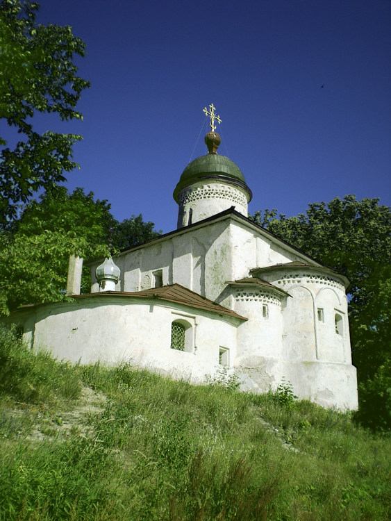 Церковь Климента, Папы Римского, бывшего Климентского монастыря, Псков (Псков, город, Псковская область). фасады