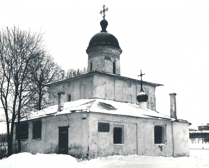 Церковь Климента, Папы Римского, бывшего Климентского монастыря, Псков (Псков, город, Псковская область). фасады