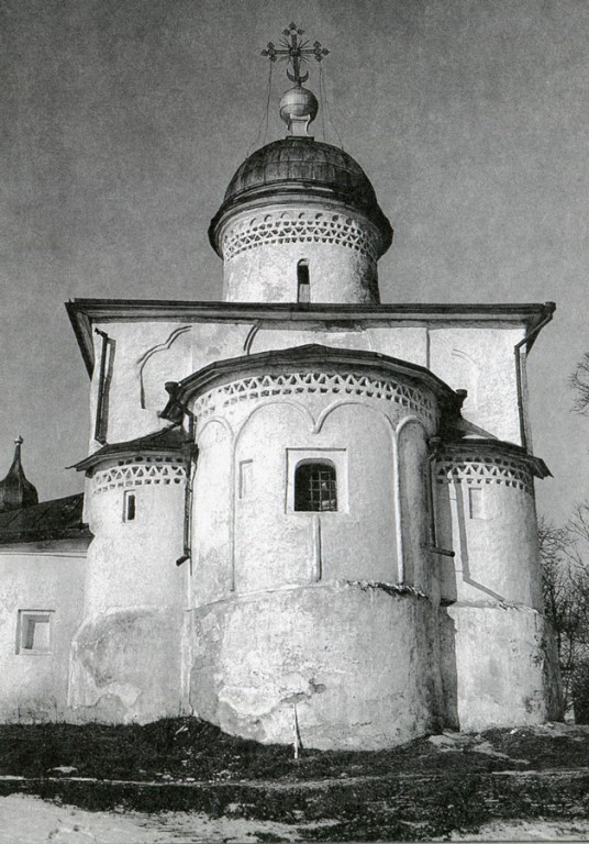 Церковь Климента, Папы Римского, бывшего Климентского монастыря, Псков (Псков, город, Псковская область). архивная фотография, Фото 1960-х гг. из архива Бориса Скобельцина