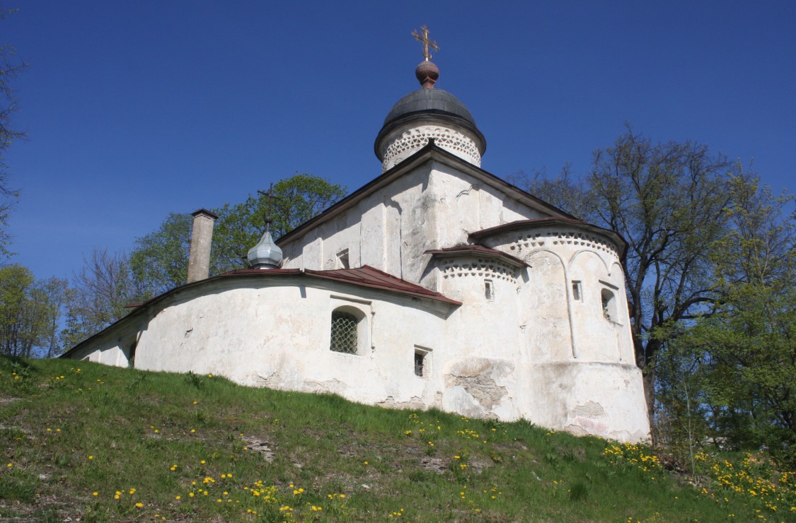 Церковь Климента, Папы Римского, бывшего Климентского монастыря, Псков (Псков, город, Псковская область). фасады
