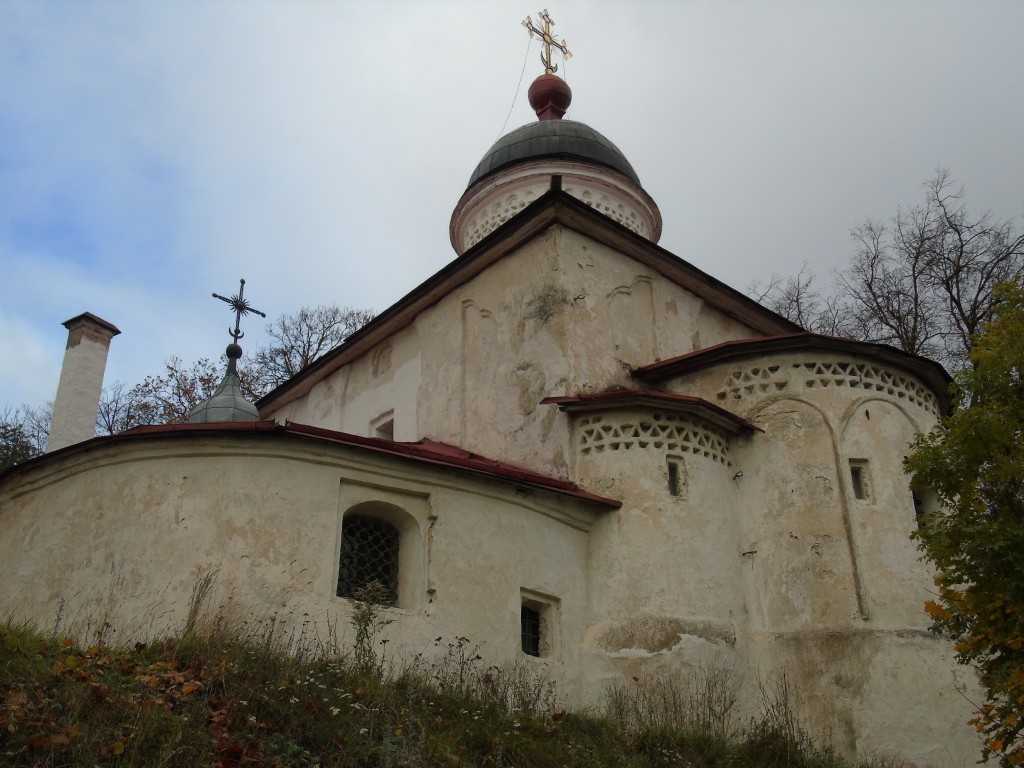 Церковь Климента, Папы Римского, бывшего Климентского монастыря, Псков (Псков, город, Псковская область). фасады