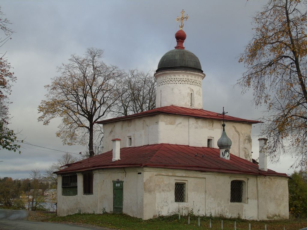 Церковь Климента, Папы Римского, бывшего Климентского монастыря, Псков (Псков, город, Псковская область). фасады