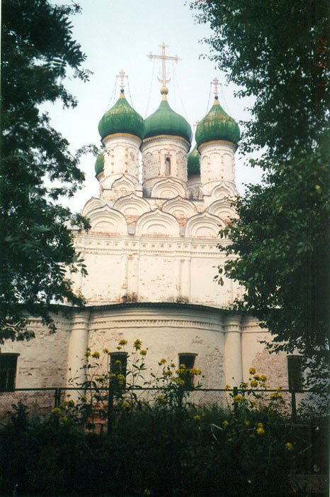 Батюшково. Церковь Николая Чудотворца. фасады