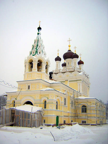 Ивангород. Церковь Троицы Живоначальной. фасады