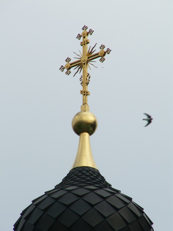 Ивангород. Церковь Троицы Живоначальной. архитектурные детали, крест