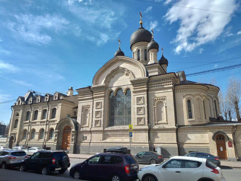 Церковь Казанской иконы Божией Матери на подворье Валаамского монастыря, Адмиралтейский район (Санкт-Петербург, г. Санкт-Петербург). фасады