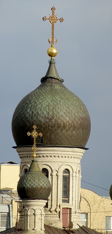 Адмиралтейский район. Церковь Казанской иконы Божией Матери на подворье Валаамского монастыря. архитектурные детали