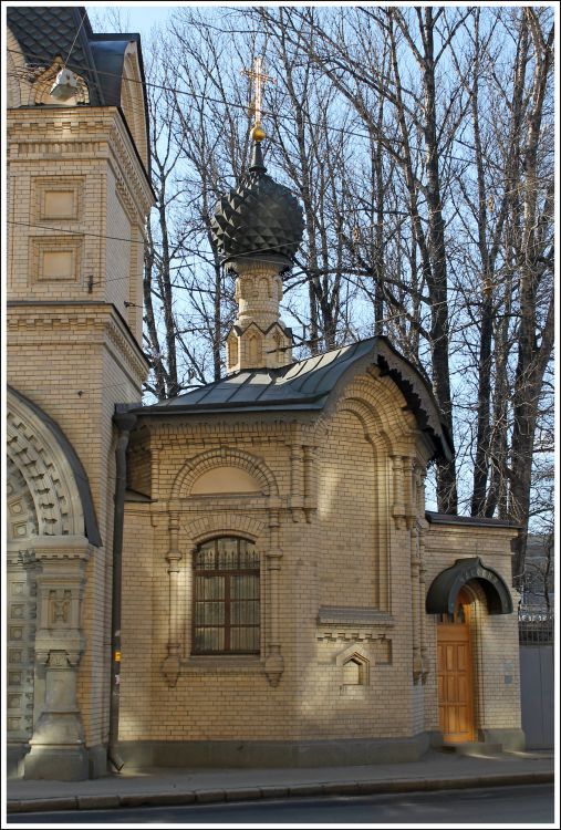 Часовня Новомучеников и исповедников Церкви Русской на подворье Валаамского монастыря, Адмиралтейский район (Санкт-Петербург, г. Санкт-Петербург). архитектурные детали