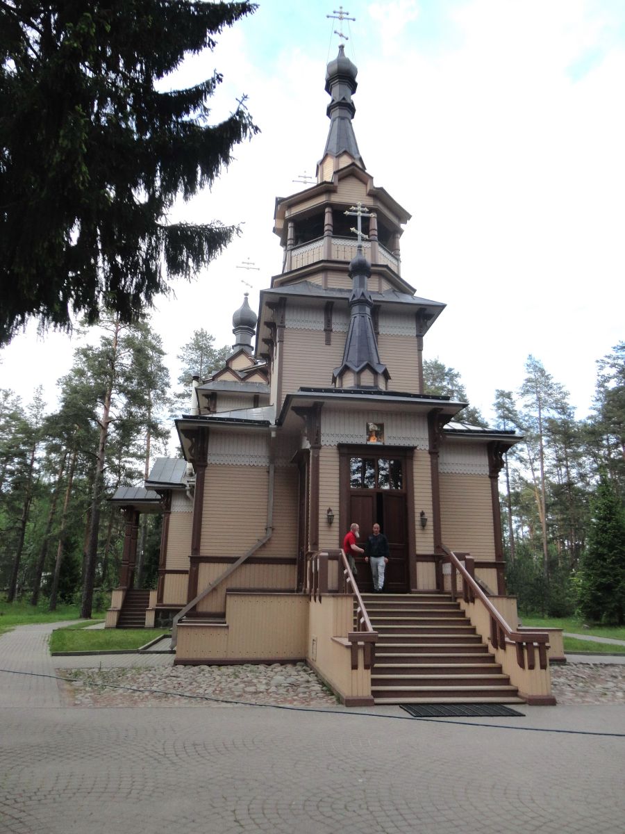 Церковь Серафима Саровского, Песочный (Санкт-Петербург, Курортный район, г. Санкт-Петербург). фасады