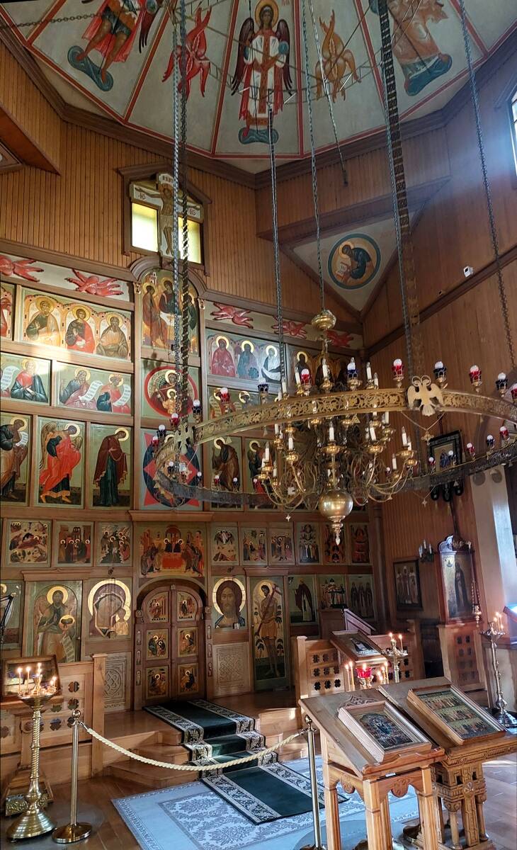 Церковь Серафима Саровского, Песочный (Санкт-Петербург, Курортный район, г. Санкт-Петербург). интерьер и убранство