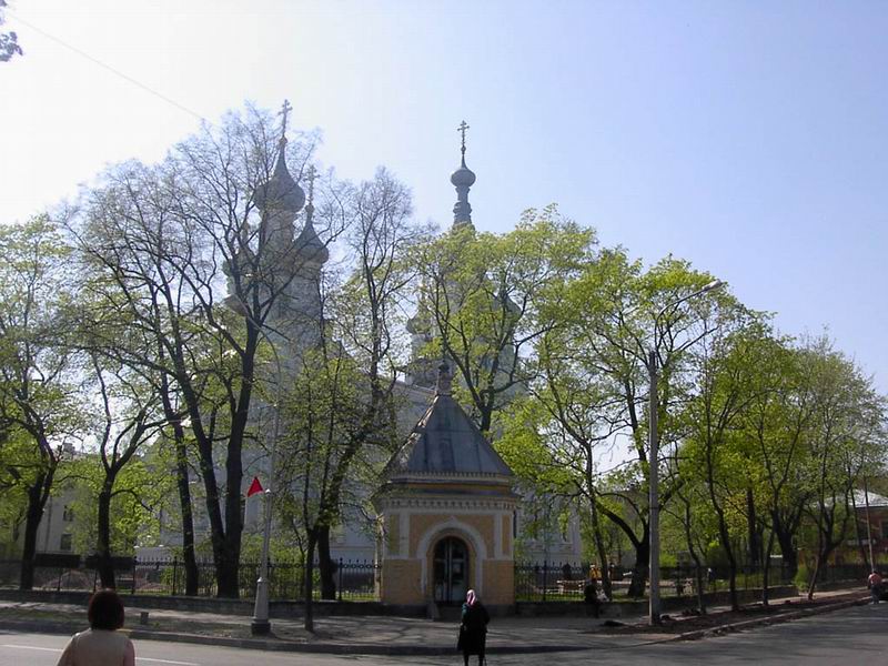 Собор Владимирской иконы Божией Матери, Кронштадт (Санкт-Петербург, Кронштадтский район, г. Санкт-Петербург). фасады, Часовня собора