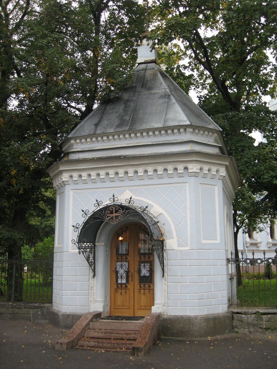 Собор Владимирской иконы Божией Матери, Кронштадт (Санкт-Петербург, Кронштадтский район, г. Санкт-Петербург). дополнительная информация, Восточный фасад часовни