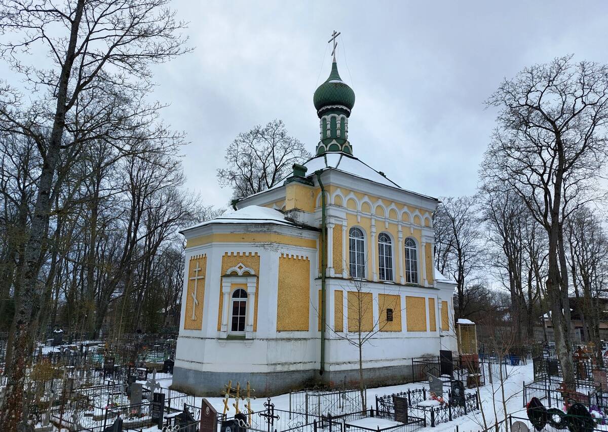 Церковь Усекновения главы Иоанна Предтечи, Гатчина (Гатчинский район, Ленинградская область). фасады