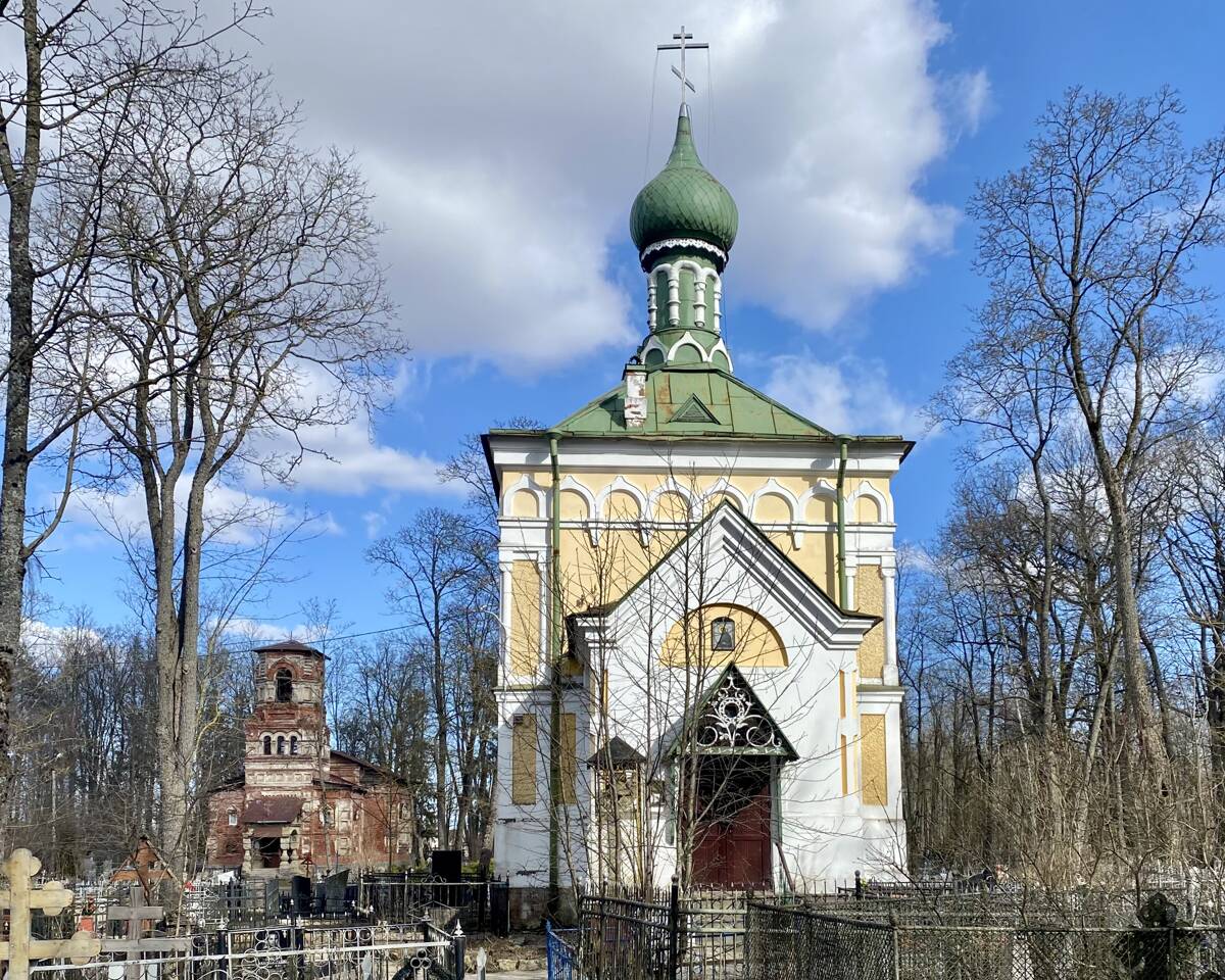 Церковь Усекновения главы Иоанна Предтечи, Гатчина (Гатчинский район, Ленинградская область). фасады, Западный фасад