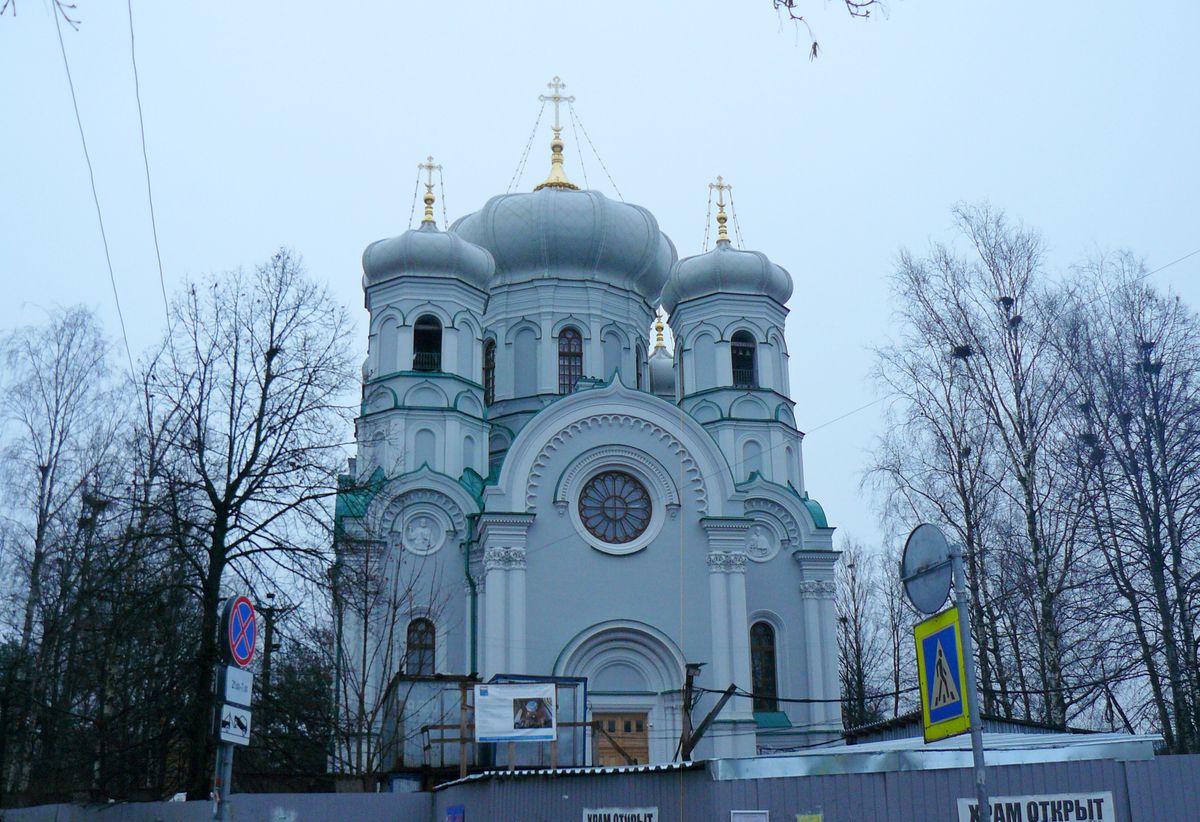 фасады. Кафедральный собор Павла апостола, Гатчина (Гатчинский район, Ленинградская область)