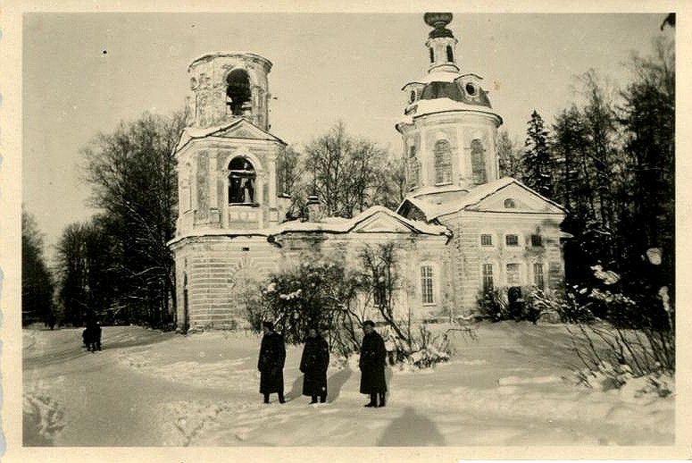 Дылицы. Церковь Владимирской иконы Божией Матери. архивная фотография, Фото 1941 с аукциона e-bay.de