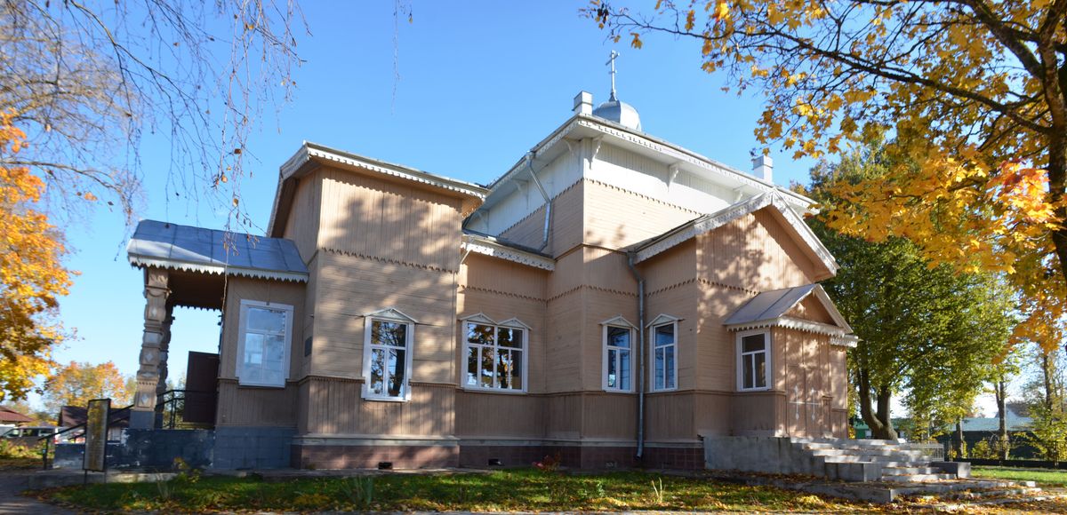 Церковь Александра Невского, Волосово (Волосовский район, Ленинградская область). фасады